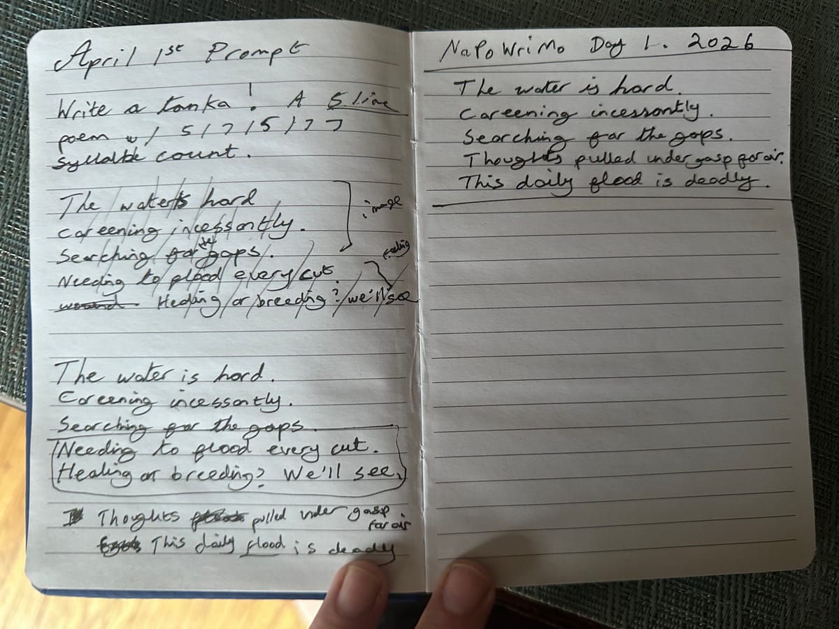 Hard Water (NaPoWriMo Day 1)