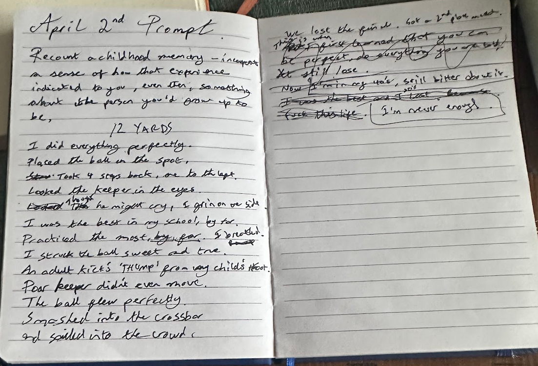 12 Yards (NaPoWriMo Day Two)