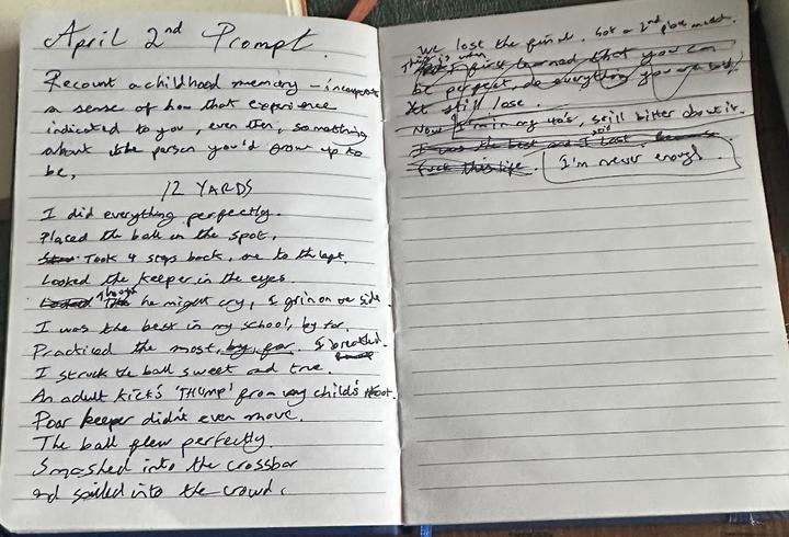 12 Yards (NaPoWriMo Day Two)